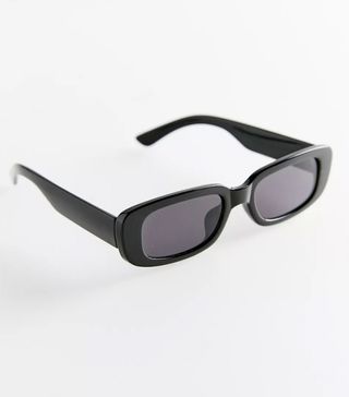 Urban Outfitters + Ruby Plastic Rectangle Sunglasses