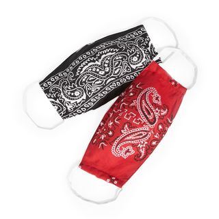 Re/Done + Upcycled Bandana Face Coverings Set of 2