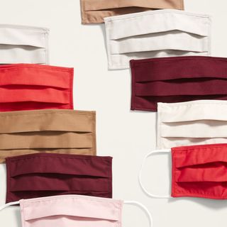 Old Navy + Variety 10-Pack of Triple-Layer Cloth Face Masks for Adults in Redstone