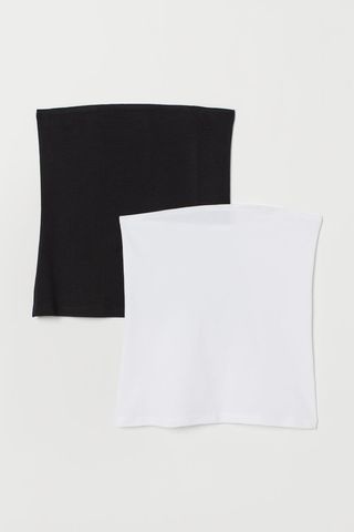 H&M + 2-Pack Cotton Tube Tops