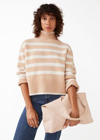 & Other Stories + Striped Wool Knit Sweater