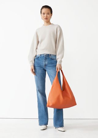 & Other Stories + Cropped Relaxed Sweater