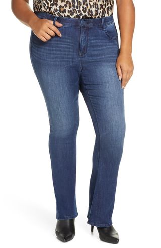 Wit 
Wisdom + Ab-Solution Itty Bitty Bootcut Jeans