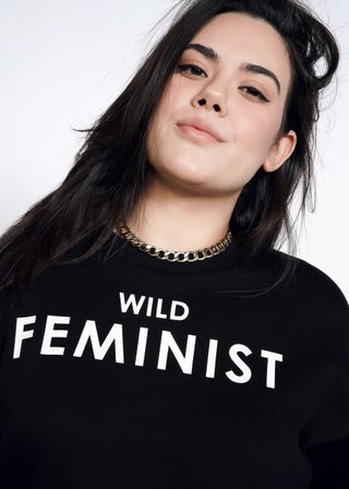 Wildfang + The Wild Feminist Fleece Crew