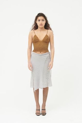 Gauntlett Cheng + Lilac Wrap Skirt