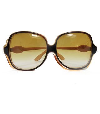 Vintage + Emilio Pucci 1970's Oversized Sunglasses 845 15 Brown