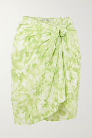 Faithfull the Brand + Tie-Dye Wrap Skirt