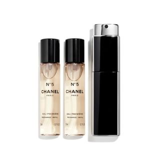 Chanel + No. 5 Eau Première Purse Spray, Three x 20ml