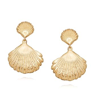 Daisy Jewellery + Shell Earrings