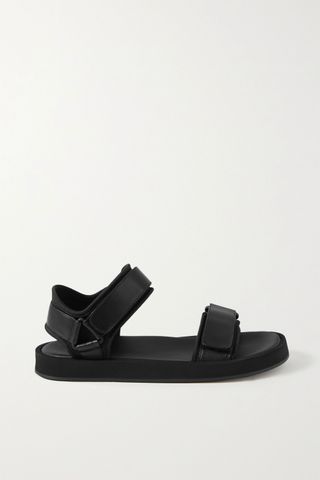 The Row + Hook and Loop Leather and Neoprene Sandals