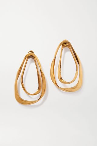 Alexander McQueen + Gold-Tone Earrings