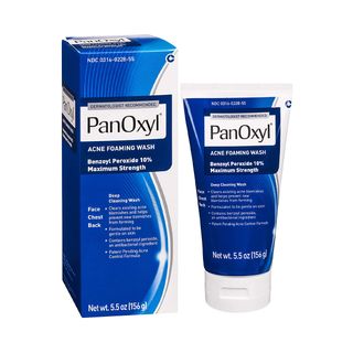 PanOxyl + Acne Foaming Wash Benzoyl Peroxide 10% Maximum Strength