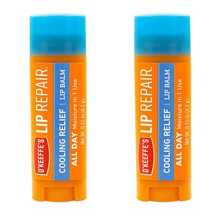 O'Keeffe's + Cooling Relief Lip Repair Lip Balm, Pack of 2