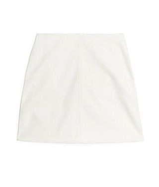 Arket + Cotton Mini Skirt