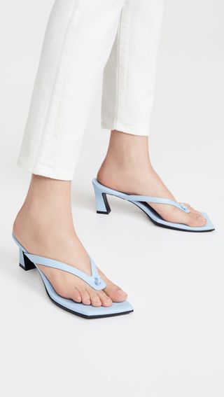 Reike Nen + Flip-Flop Heel Sandals
