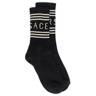 Versace + Logo Socks