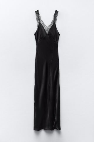 Zara + Lace Slip Dress