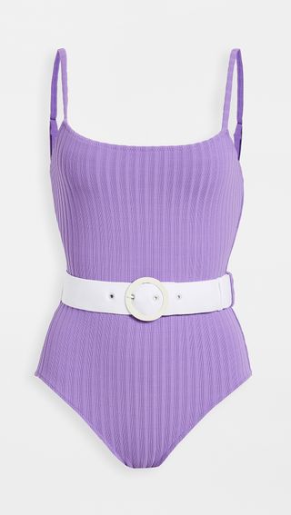 Solid & Striped + The Nina Belted One Piece