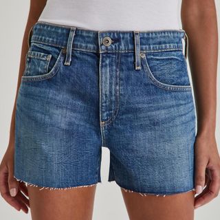 AG Jeans + The Hailey Cut-Off Short