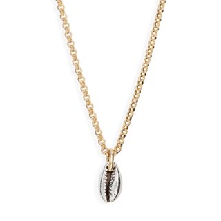 Isabel Marant + Amber Shell Pendant Necklace
