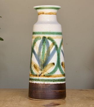 Vintage + Cinque Ports Pottery Rye Vase 1970s English Studio Pottery