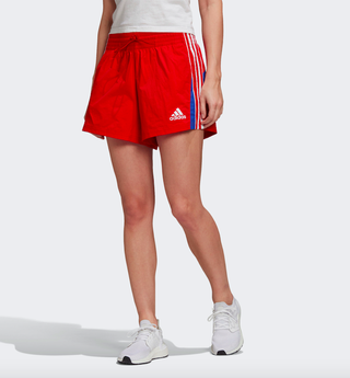 Adidas + Colorblock 3-Stripes Shorts