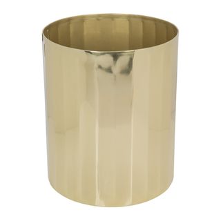 A by Amara + Antique Gold Waste Bin