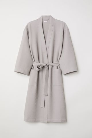 H&M + Waffled Dressing Gown