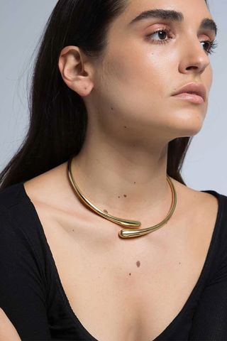 Soko + Dash Hinge Wrap Choker Necklace