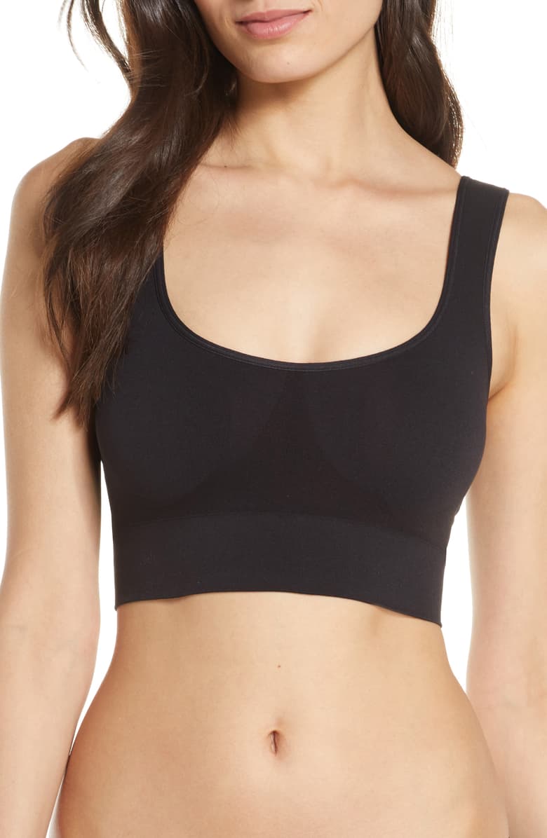 Halogen + Seamless Crop Bra