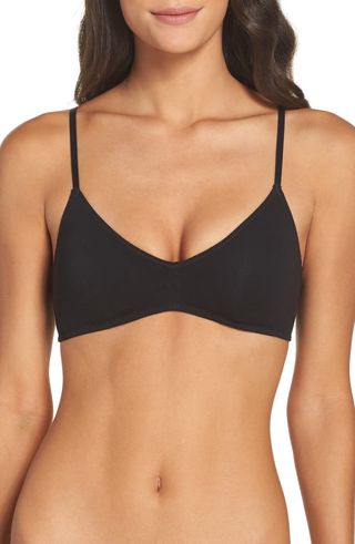 Madewell + Cotton 
Modal Bralette With Removable Pads