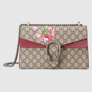 Gucci + Dionysus Small GG Blooms Shoulder Bag