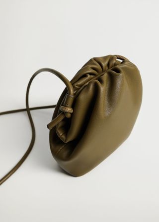 Mango + Bag With Ruched Detail - Women | Mango Usa