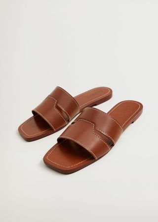 Mango + Leather Straps Sandals - Women | Mango Usa