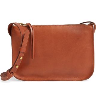 Madewell + The Simple Leather Crossbody Bag