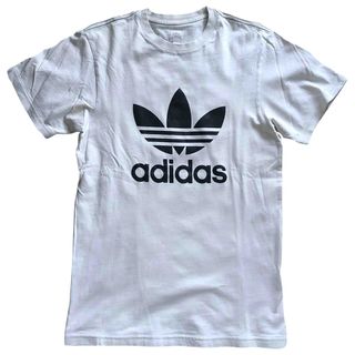 Adidas + White Cotton T-Shirt