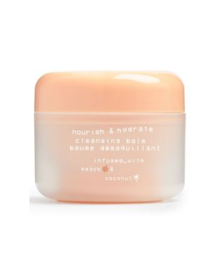 Glow Hub + Hydrating Peach and Coconut Cleansing Balm