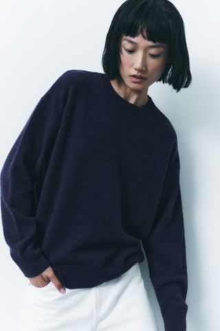 Zara + Cashmere Knit Sweater