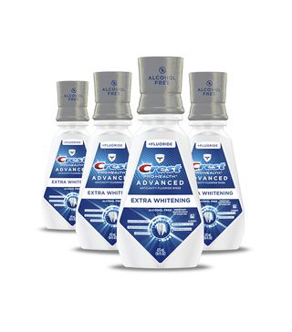 Crest + ProHealth Advanced Mouthwash Extra Whitening (Pack of 4)