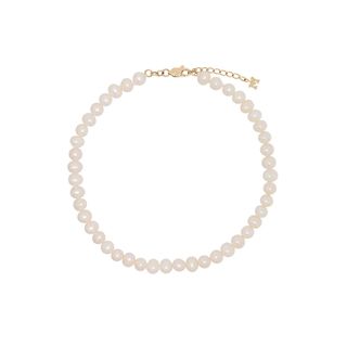 Mateo + 9kt Yellow Gold Pearl Anklet