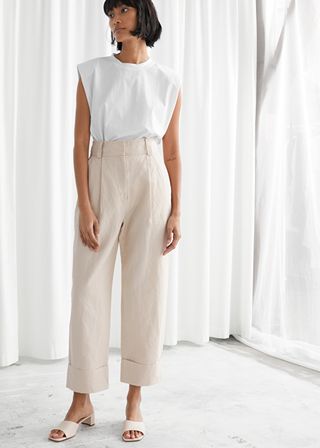 
Other Stories + Wide Tailored Trousers