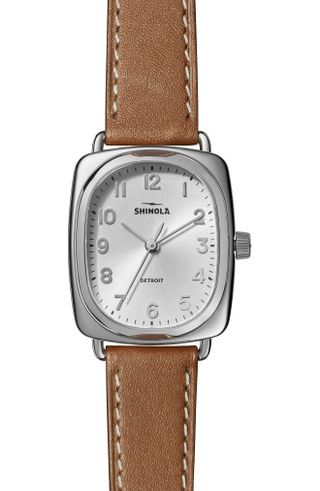 Shinola + Bixby Leather Strap Watch