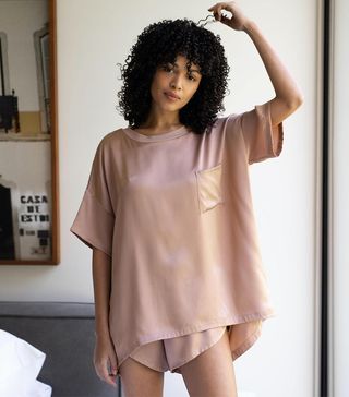 Lunya + Washable Silk Tee Set