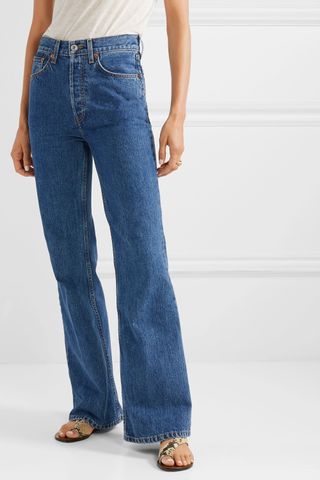 Re/Done + '70s High Rise Flared Jeans