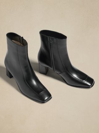 Banana Republic + Lucca Leather Ankle Boots