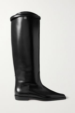 Toteme + The Riding Leather Knee Boots