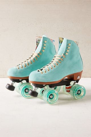 Moxi + Suede Roller Skates