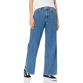 Find. + Wide Leg Mid Rise Jeans