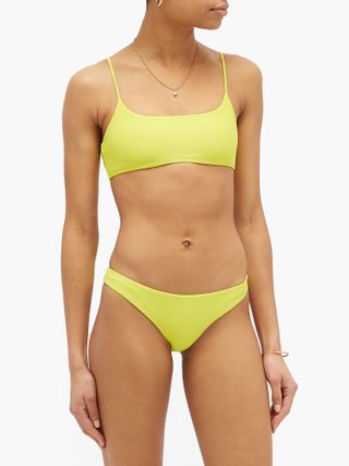 Jade Swim + Muse Scoop-Neck Bikini Top