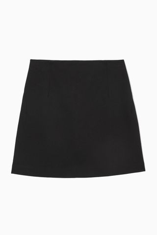 COS + Twill Mini Skirt